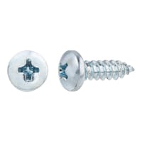 TORNILLOS ROSCA PARA METAL CINCADOS 4,8X16MM. 250UDS - 1