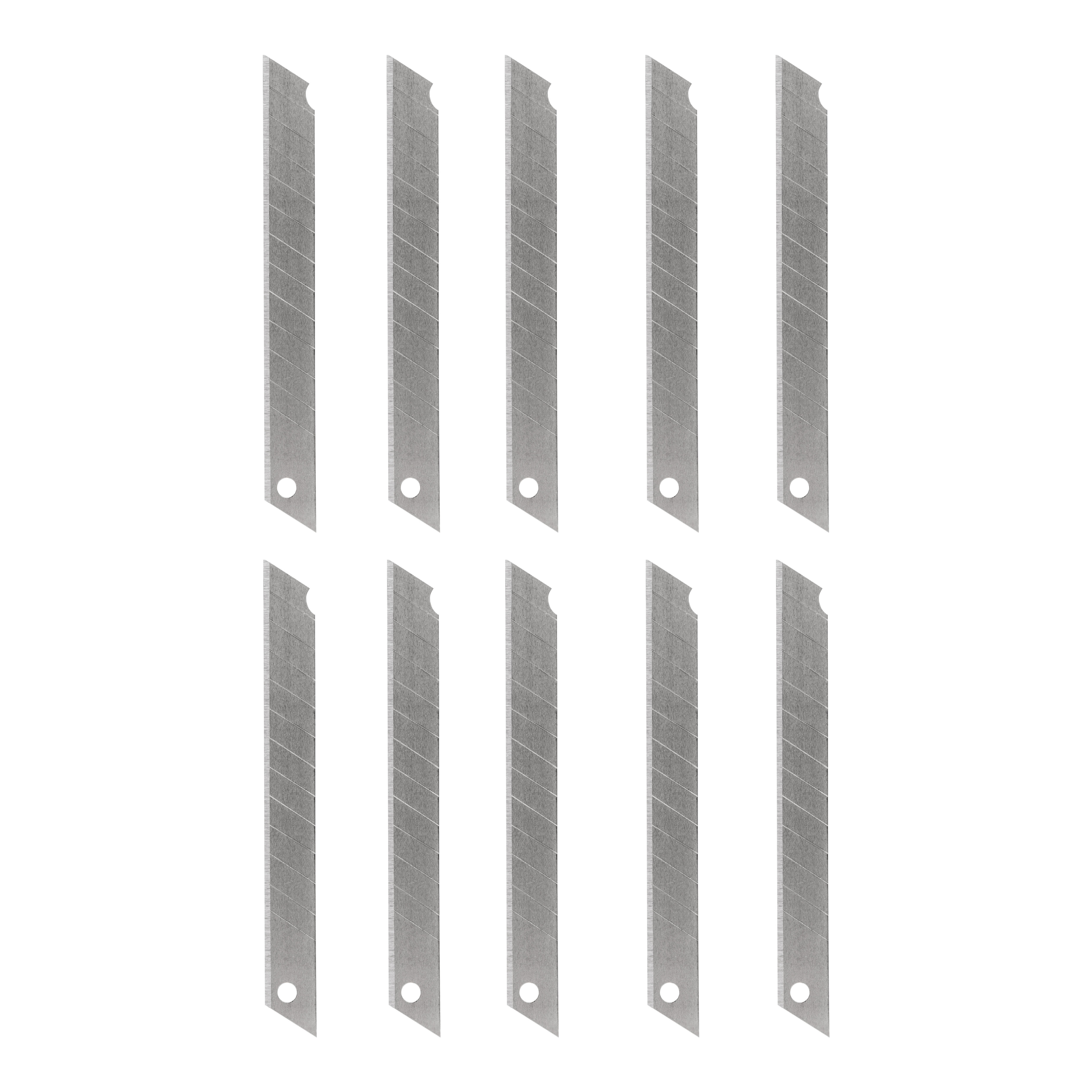 10 CUCHILLAS CUTTER RECTAS 9 MM - 3