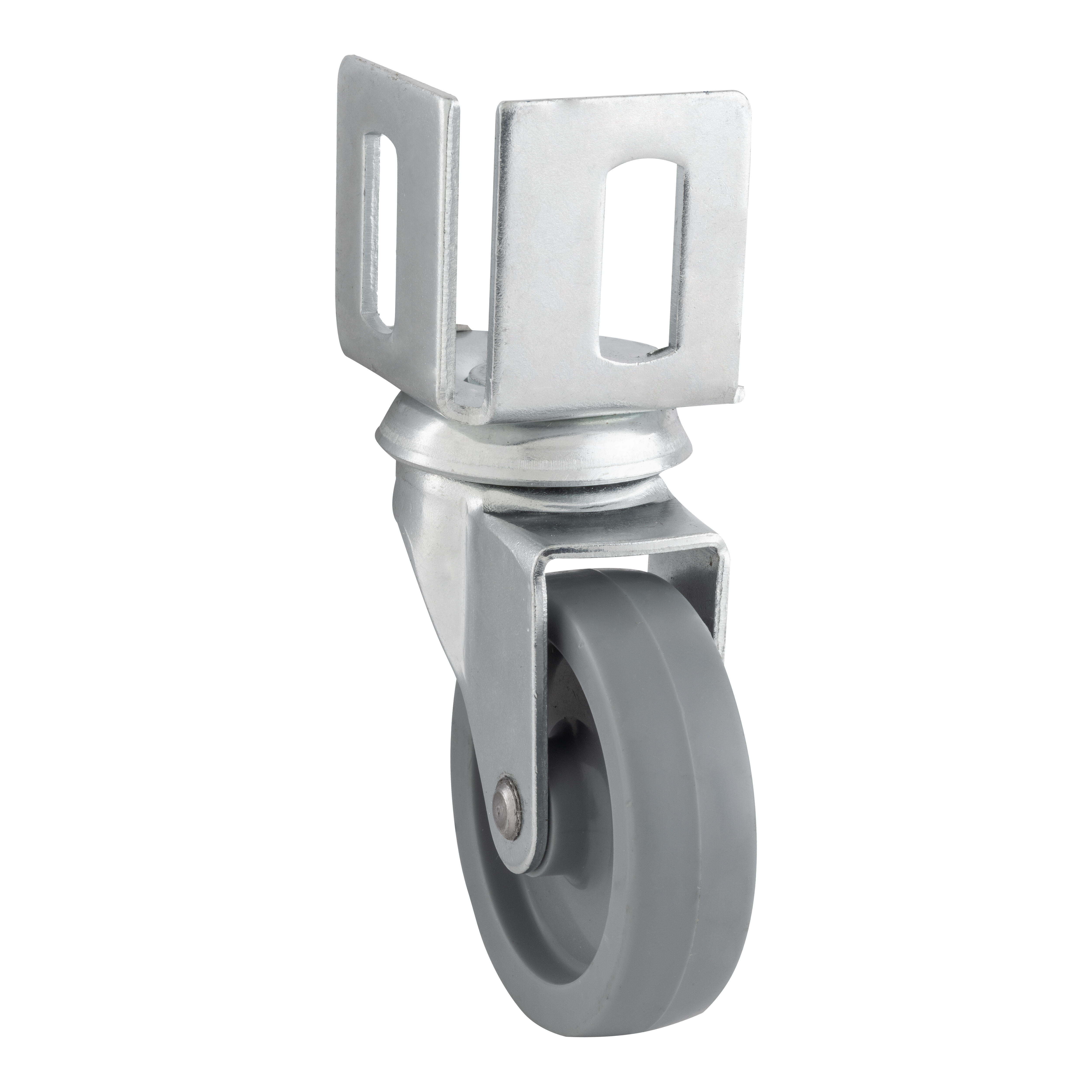 RUEDA HERRAJES 60MM POLIPROPILENO. HASTA 40KG. LLANTA ACERO - 2