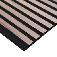 REVESTIMIENTO ACÚSTICO DE LISTONES MELAMINA ROBLE 260X57.2X1.5 CM - 4