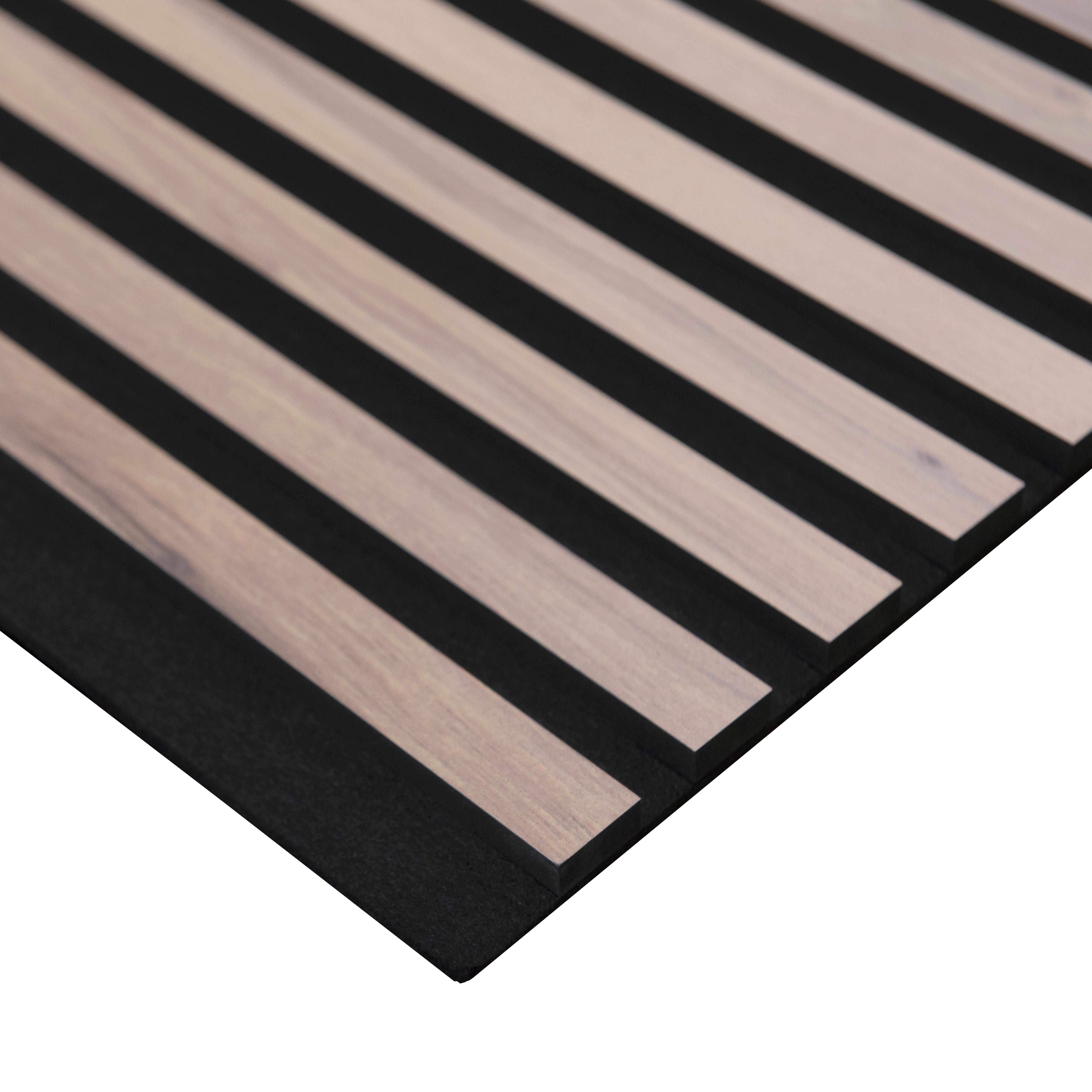 REVESTIMIENTO ACÚSTICO DE LISTONES MELAMINA ROBLE 260X57.2X1.5 CM - 4