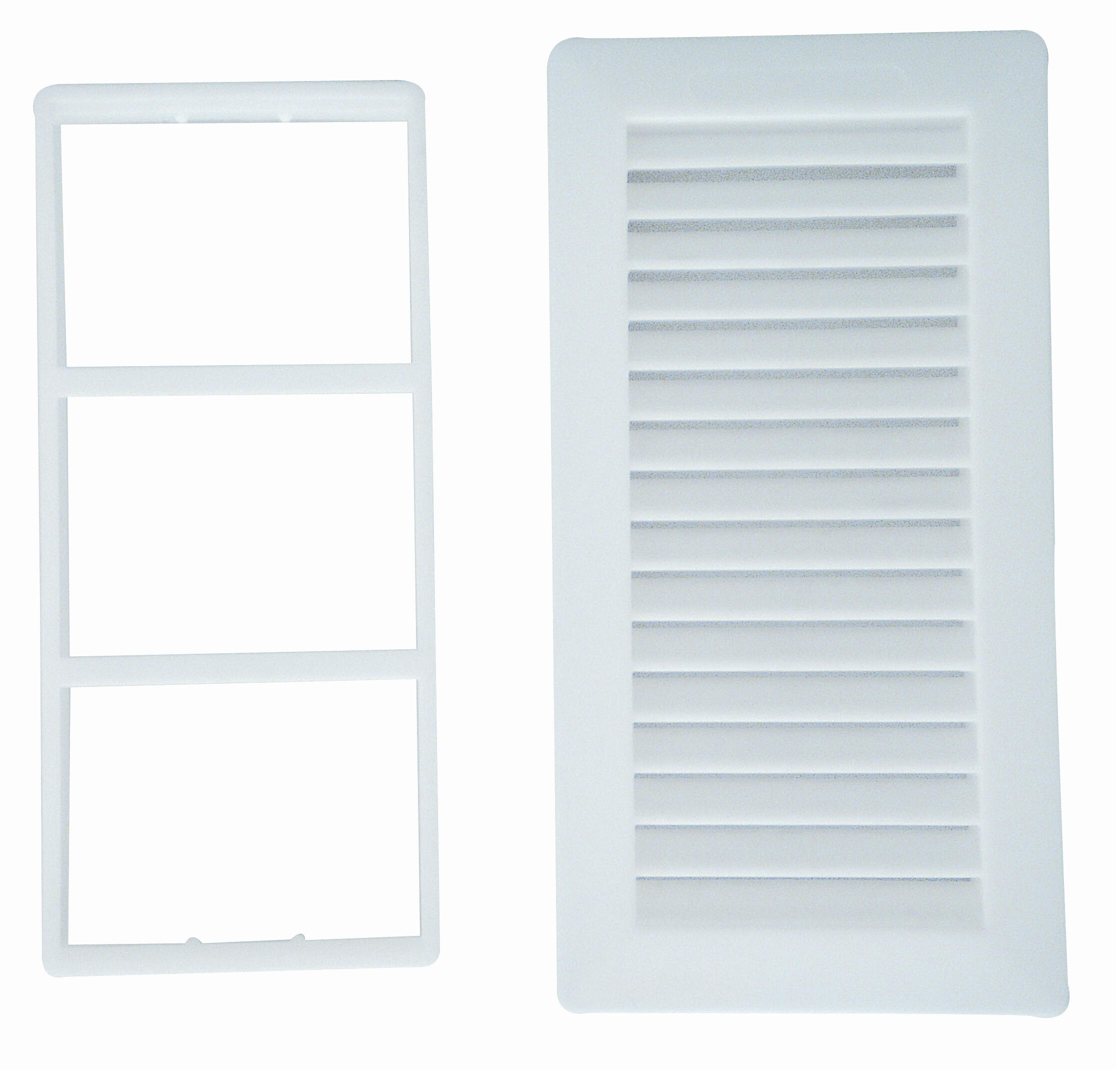 REJILLA DE VENTILACION EMPOTRABLE PLASTICO 13.3 X 26 CM - 3