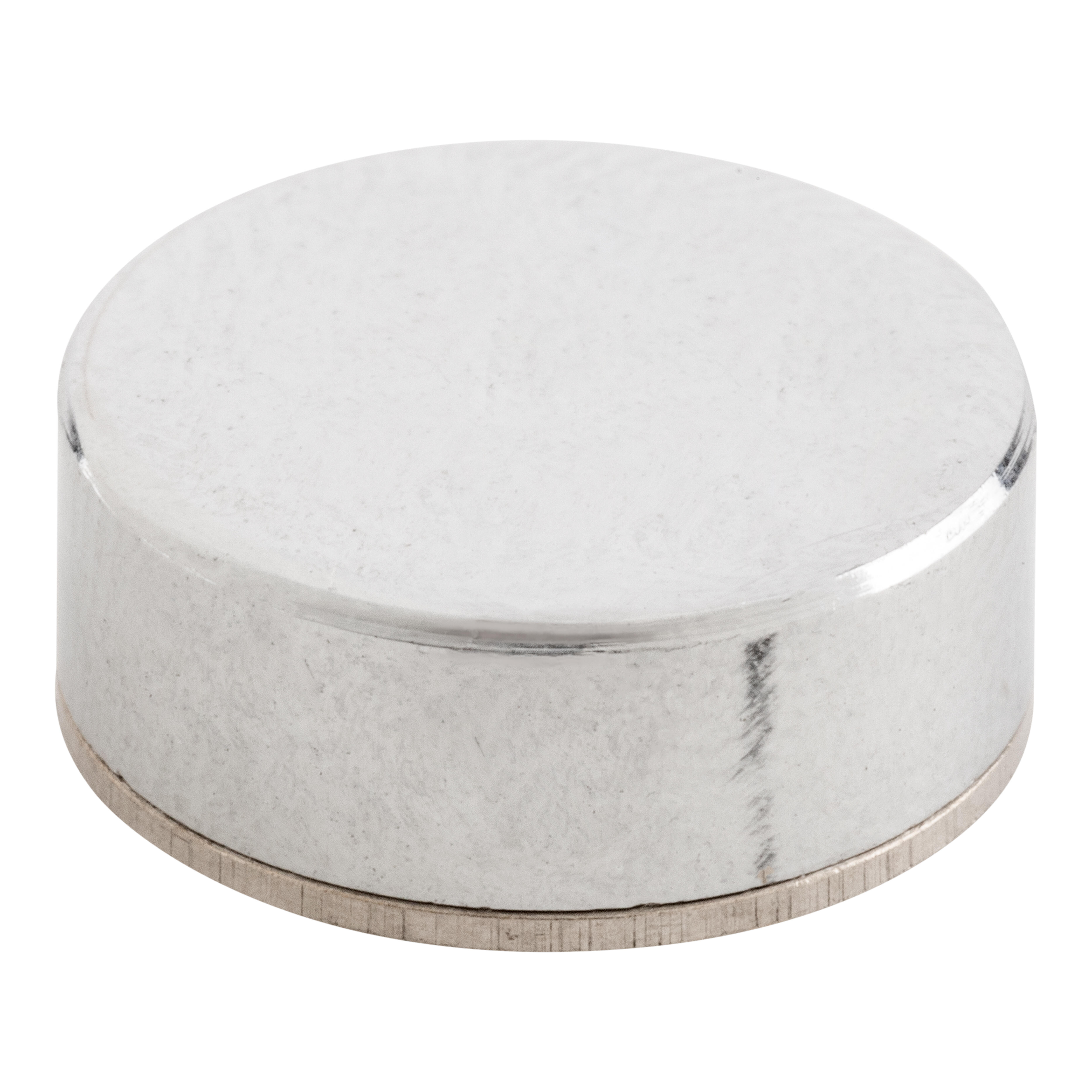 EMBELLECEDOR LISO TORNILLO  14 MM NIQUELADO. 4 UDS - 3