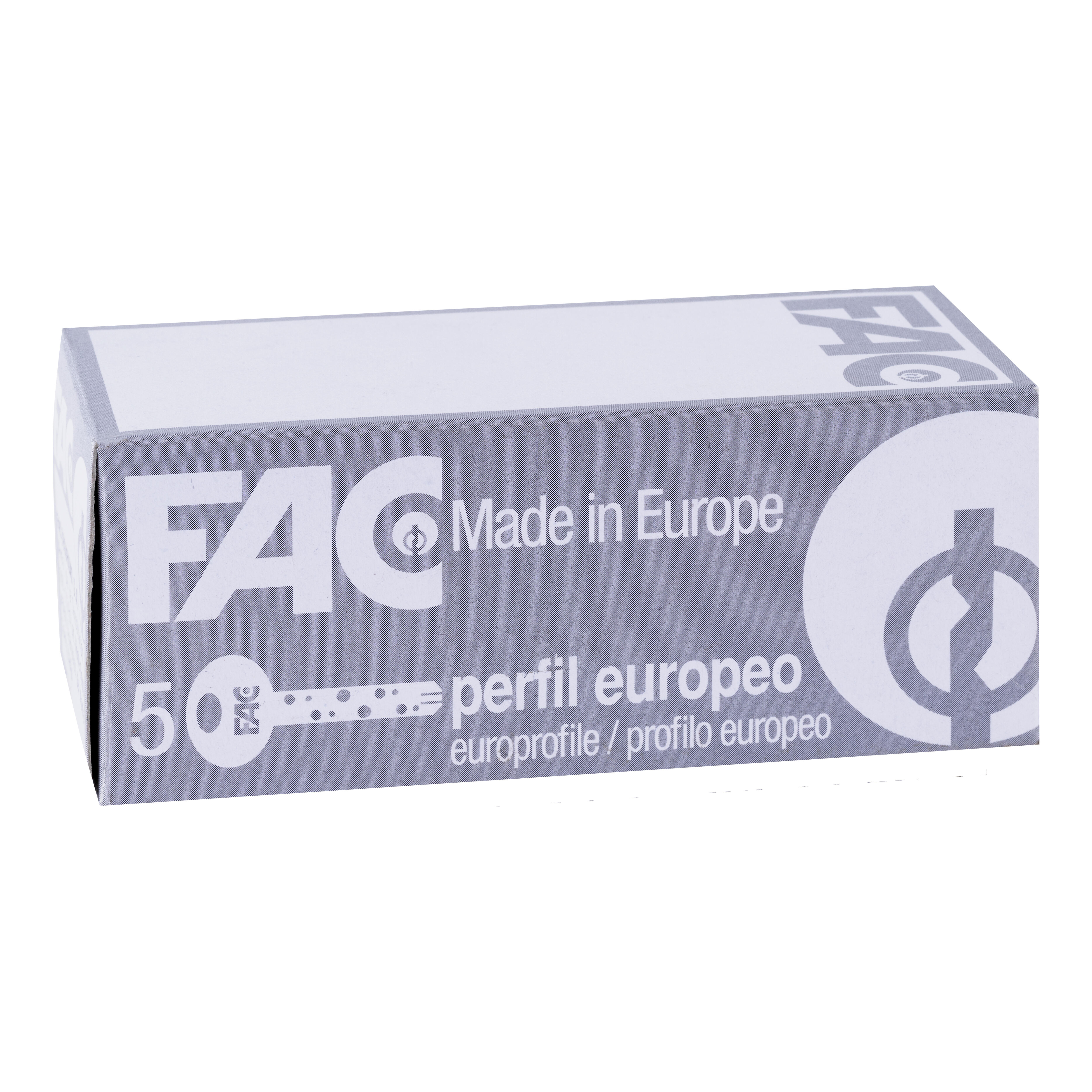 CILINDRO SEGURIDAD BOMBIN 35 X 35  MM. PUNTOS LEVA 13.5  MM. NIQUEL FAC - 3