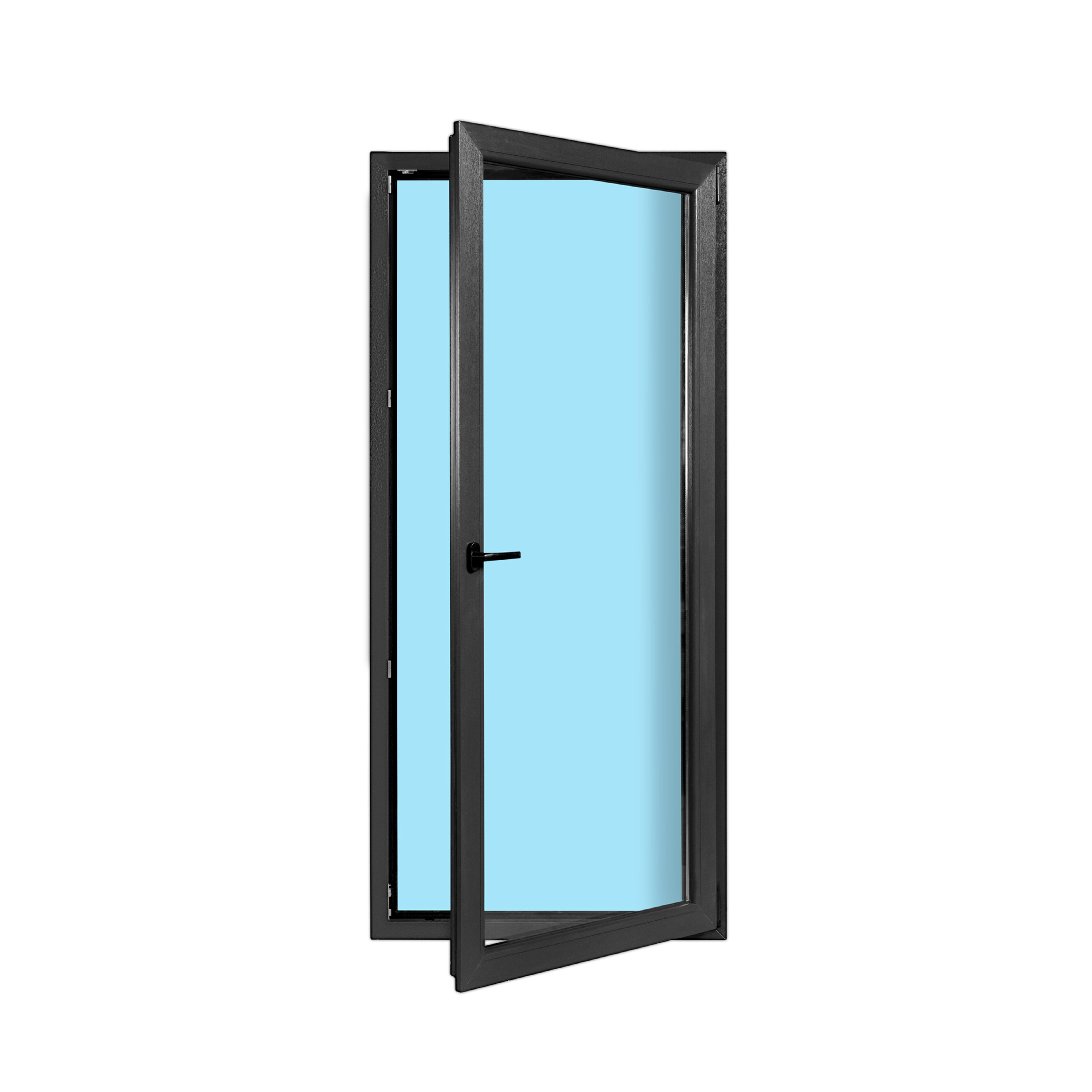 BALCONERA PVC PRACTICABLE GRIS GRAFITO 90X200CM - 2