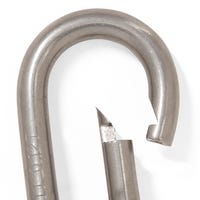 MOSQUETON ACERO INOXIDABLE 8MM. 2 UDS - 2