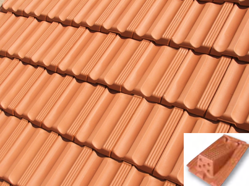 TEJA CERÁMICA DE VENTILACIÓN  MARSELLA COLLADO ROJO - 5