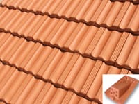 TEJA CERÁMICA DE VENTILACIÓN  MARSELLA COLLADO ROJO - 5