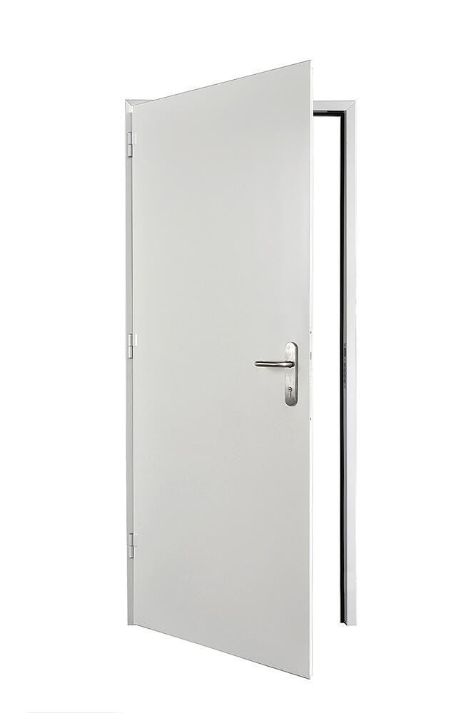 PUERTA RESIDENCIAL LACADA BLANCA 80 CM DERECHA - 2