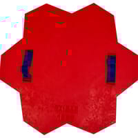 MOLDE PIEDRA IRREGULAR RÍGIDO  ROJO PARA HORMIGÓN IMPRESO - 2