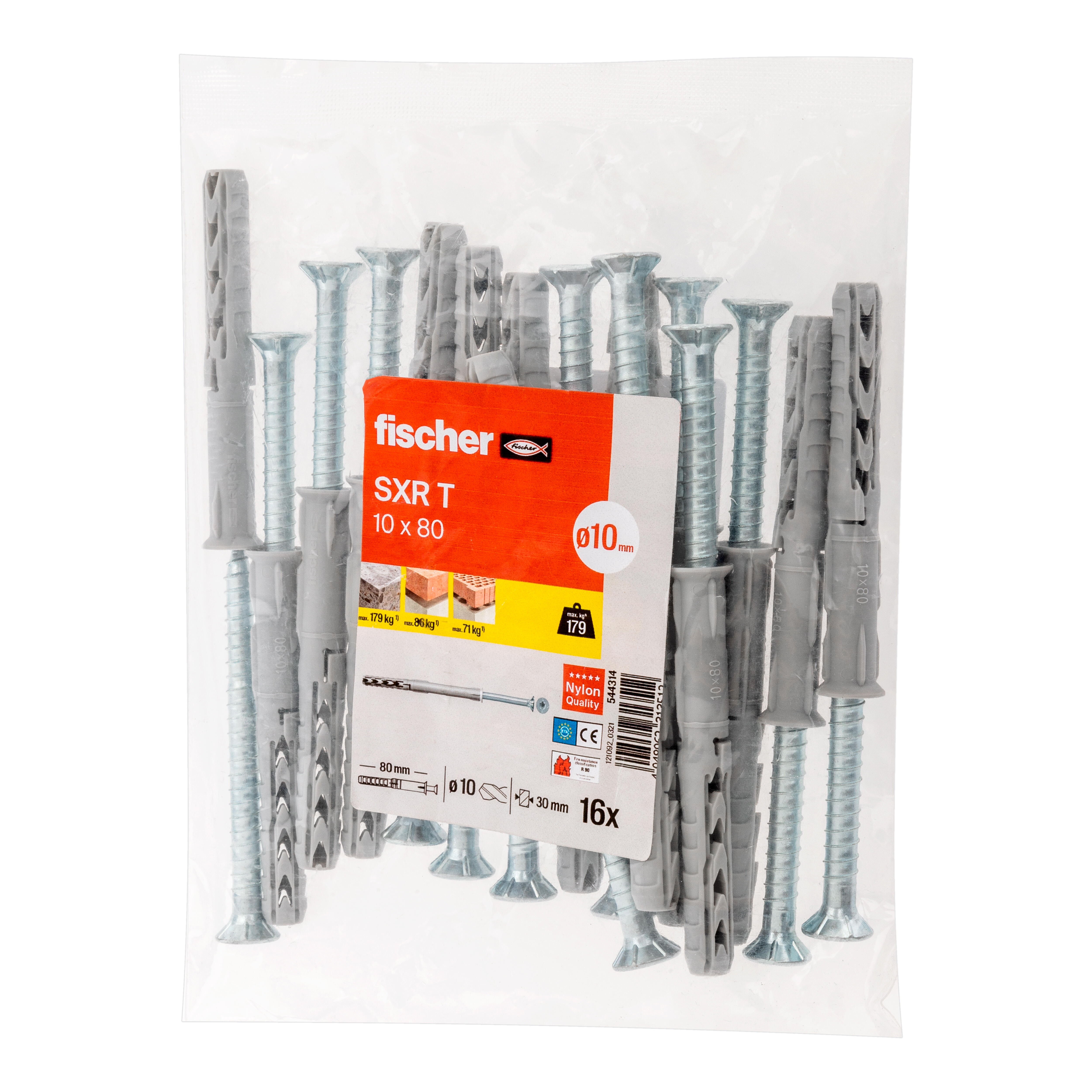 BUCHA TAPIT SXR CABEÇA EMBEBER 10x80mm 16un - 3