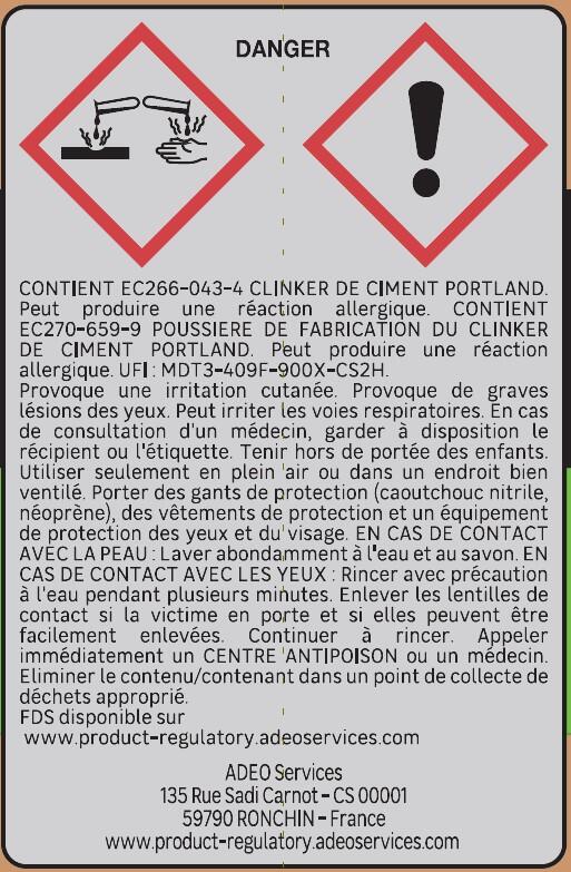 Joint tous types de carrelage et mosaïque blanc AXTON, 5 kg - 8