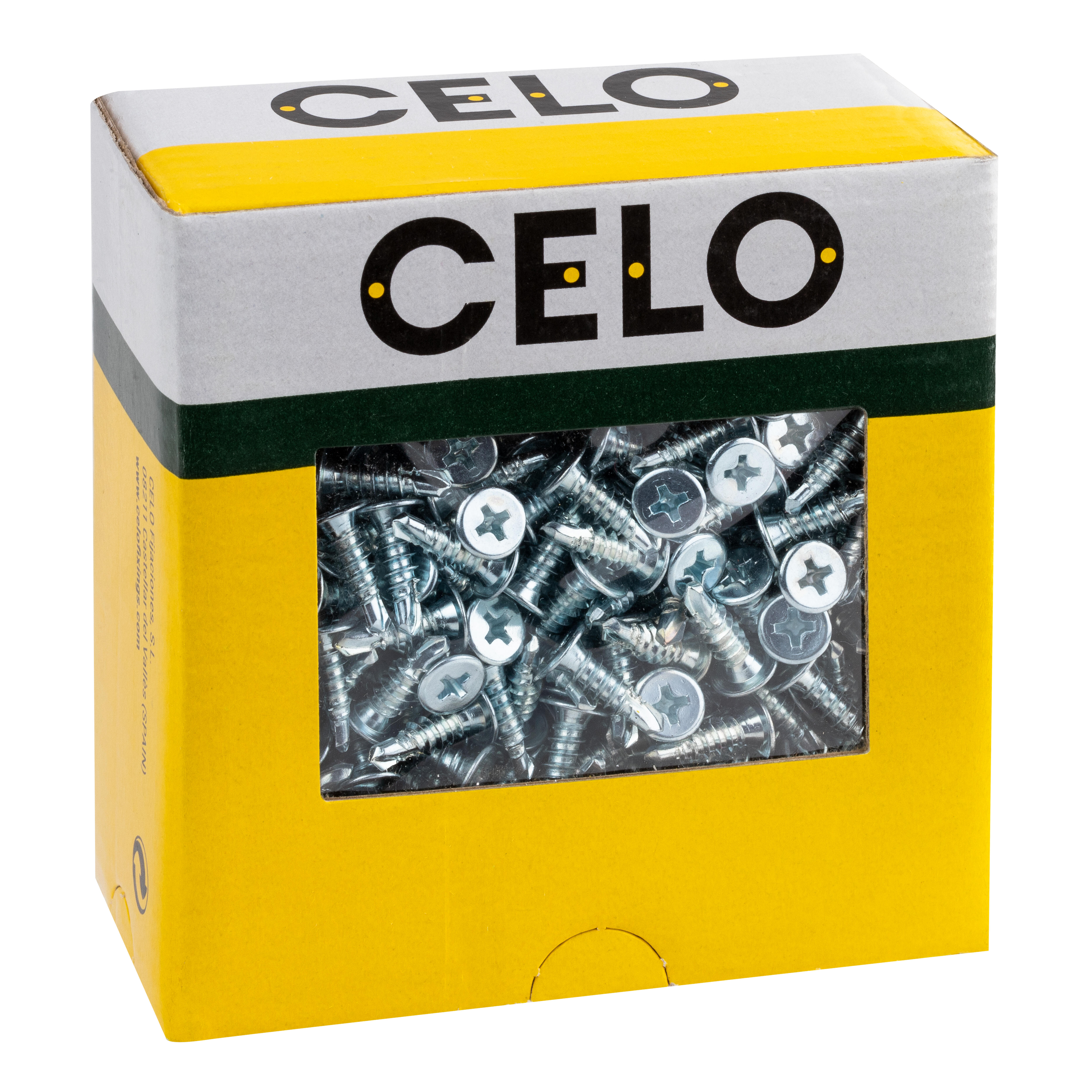 TORNILLOS AUTOTALADRANTES PARA METAL CINCADOS 4,2X14MM 500UDS - 2