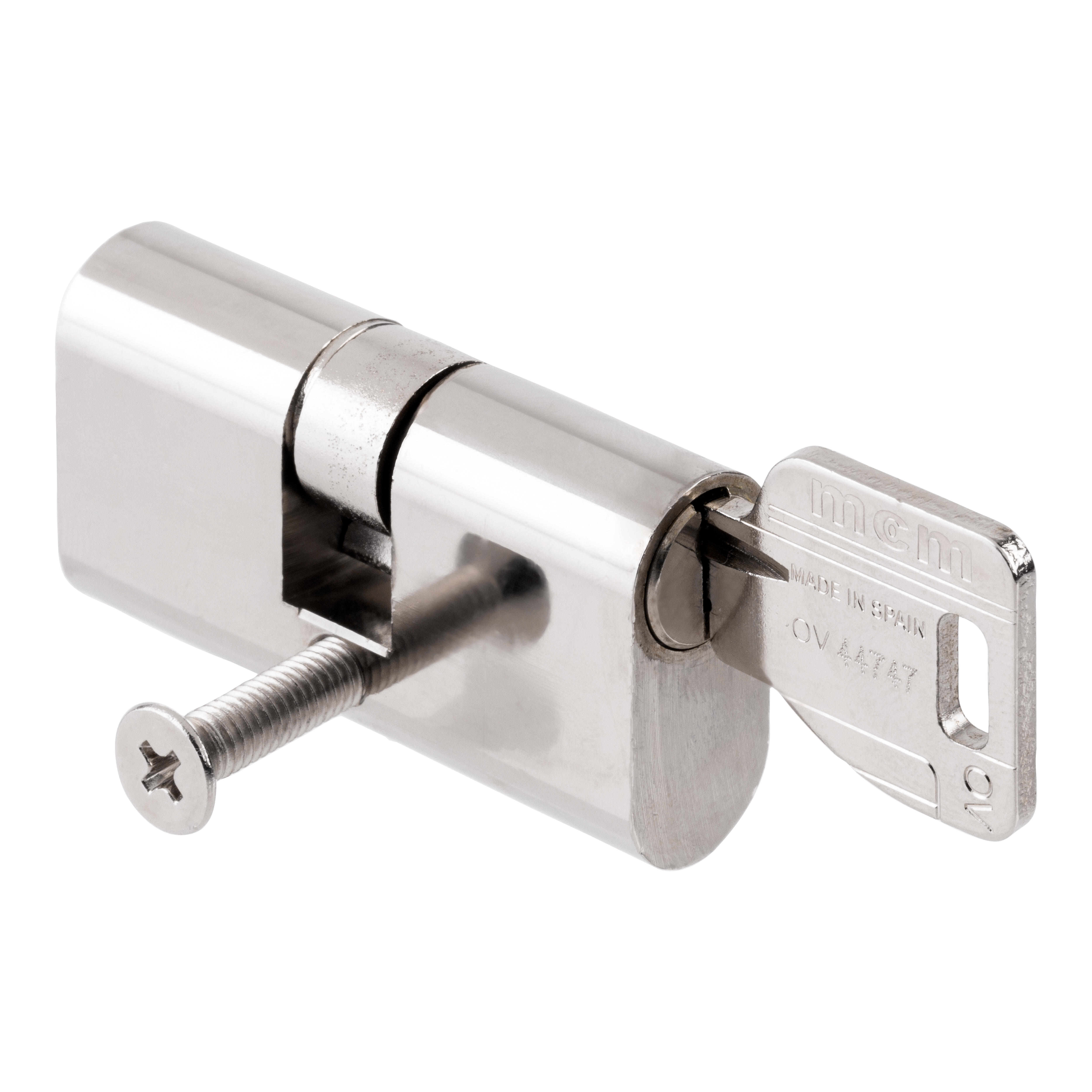 CERRADURA CARPINTERIA METALICA CON CILINDRO PICAPORTE Y PALA DESLIZANTE 18  MM. 1550 21 MCM - 3