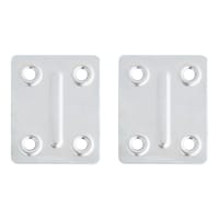 PLACA DE ENSAMBLAJE CINCADA 50 x 40  MM 2 UDS - 2