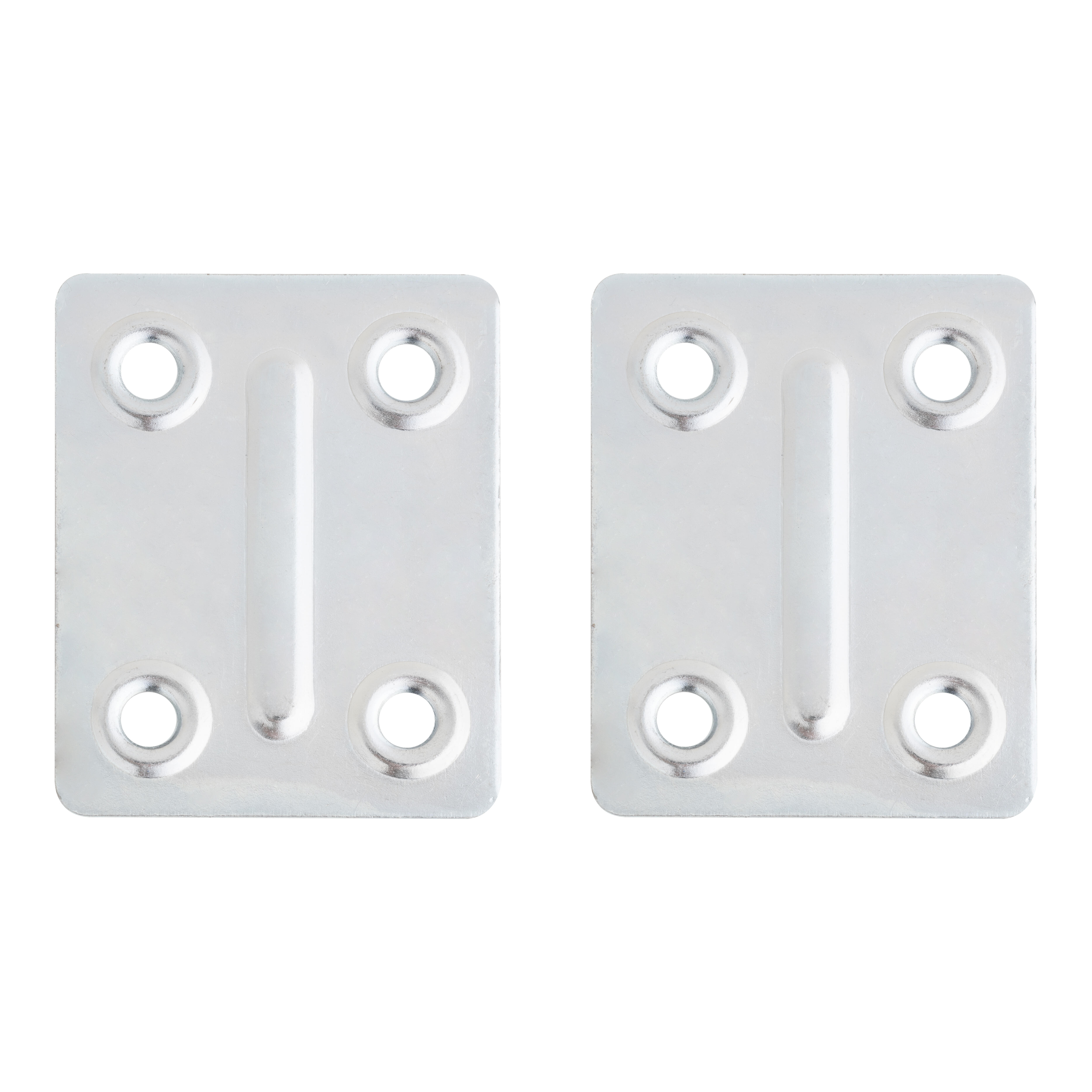 PLACA DE ENSAMBLAJE CINCADA 50 x 40  MM 2 UDS - 2