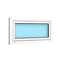 VENTANA ALUMINIO PRACTICABLE GOLPETE  BLANCA 90X45CM - 3