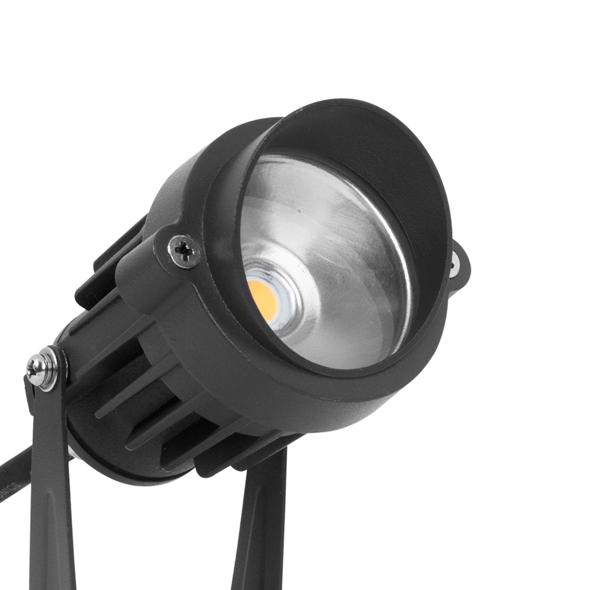 Aplique de exterior led minimal 8,6w 4000k negro