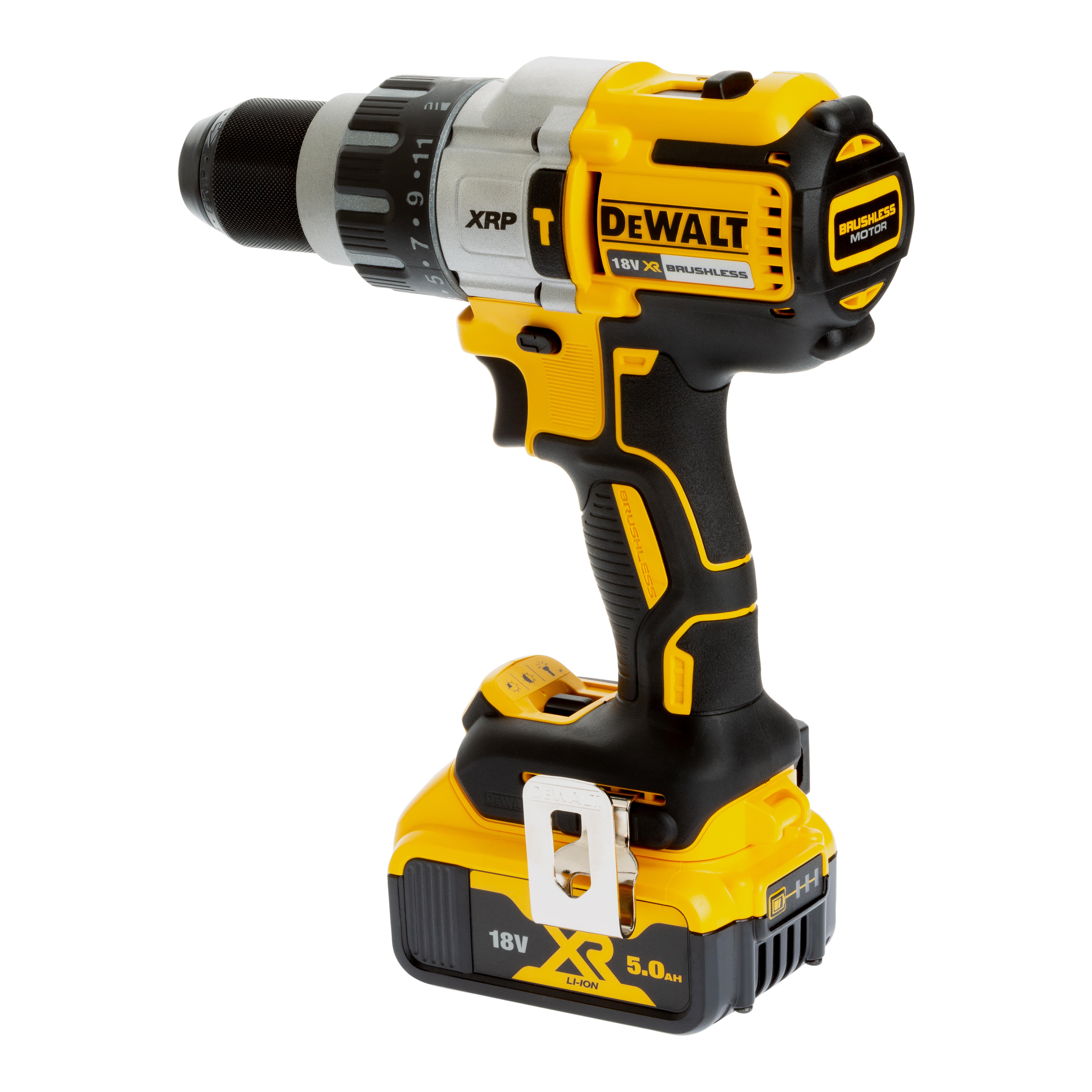 TALADRO PERCUTOR BATERÍA DEWALT DCD996P1 18V BRUSHLESS 5AH - 8