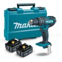 TALADRO PERCUTOR BATERÍA MAKITA DHP482RME 18V 4AH - 5