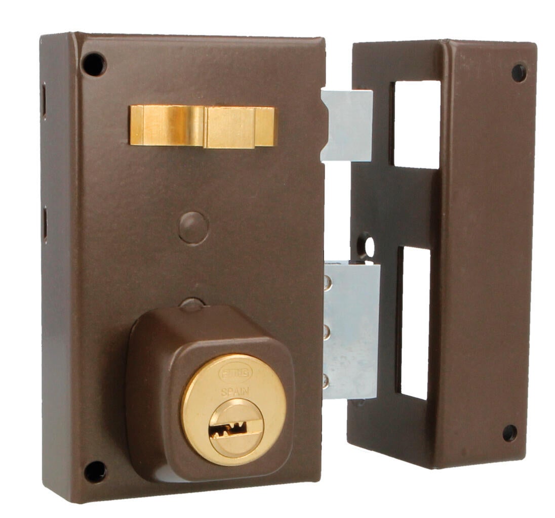 CERRADURA SOBREPONER 75 65 PIN DCHA  AMIG - 5