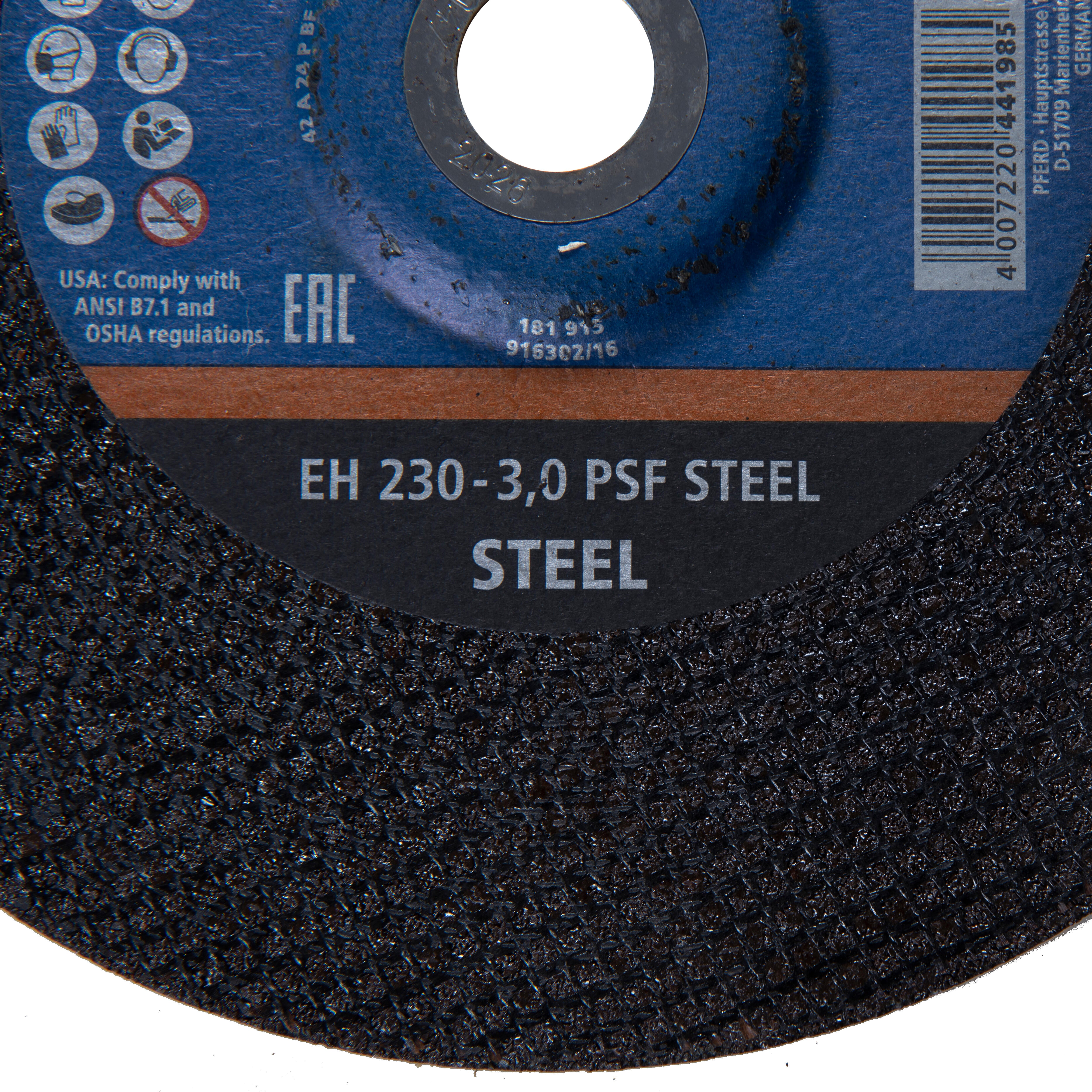 DISCO AMOLADORA CORTE METAL 230MM PFERD - 6