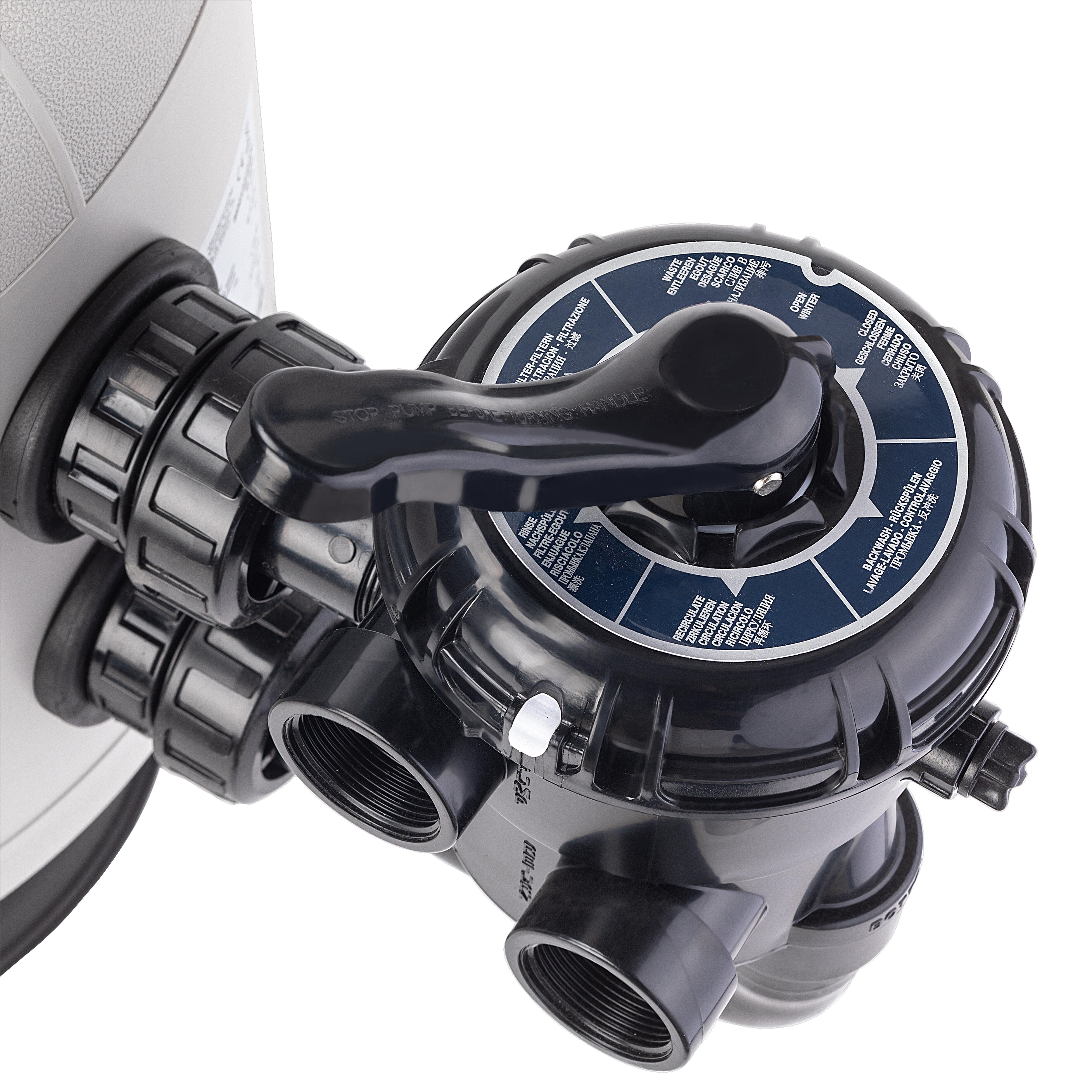 FILTRO SOPLADO CON VÁLVULA LATERAL 500MM - 3