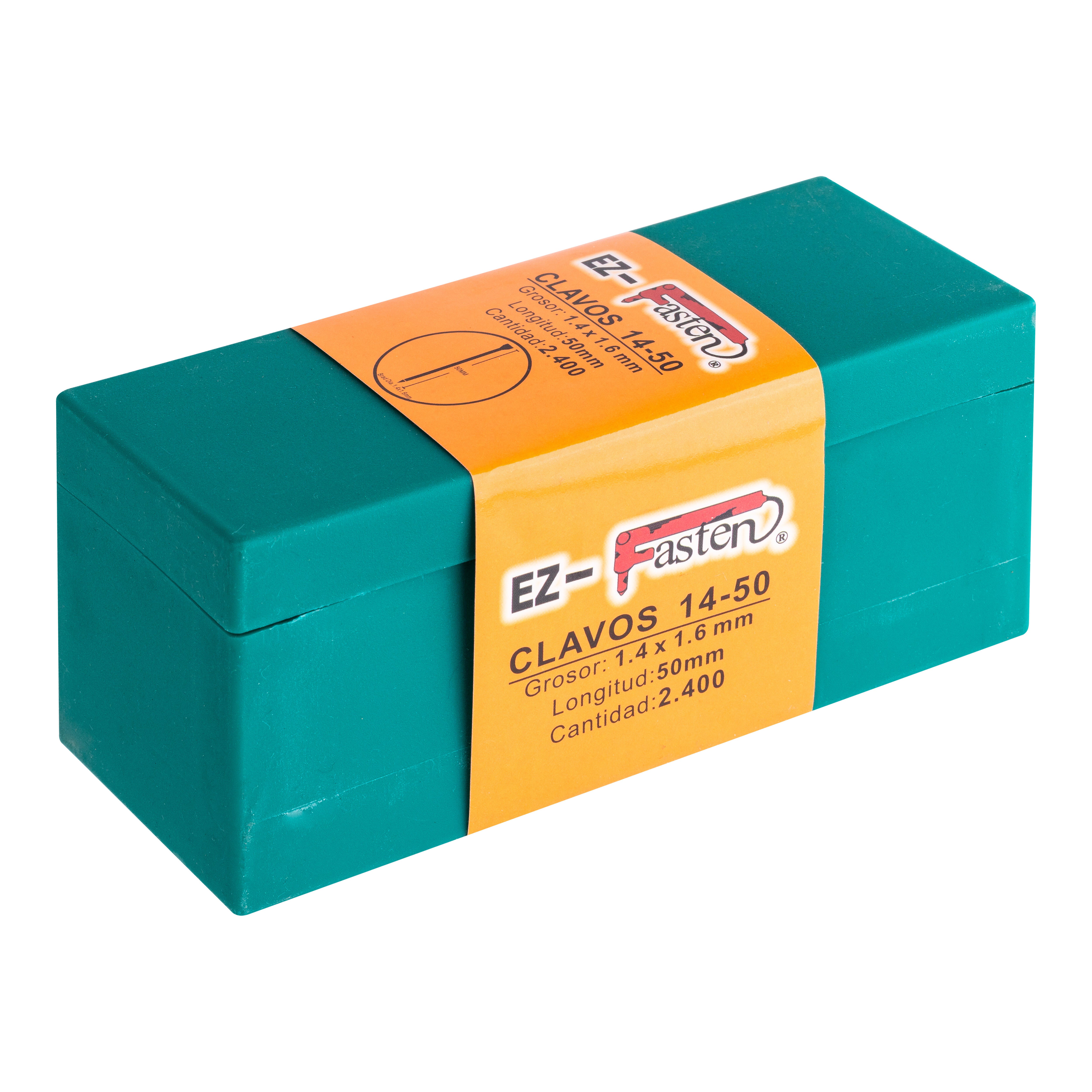 2400 CLAVOS CLAVADORA NEUMÁTICA 1,4 X 50 MM - 2