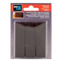 CUÑAS DE PLASTICO TOPE DE PUERTA MARRON 3012 INOFIX. 3 UDS - 2
