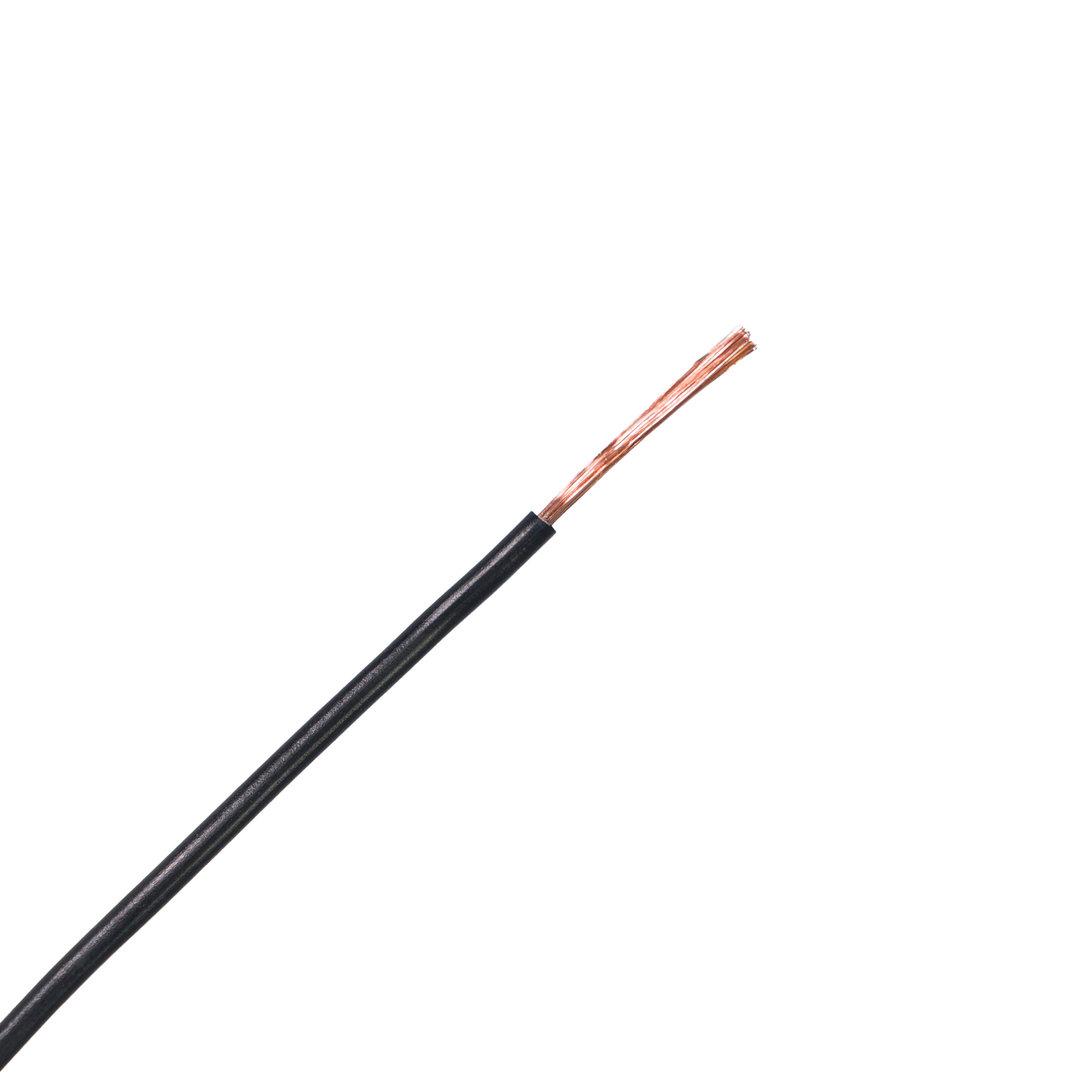 HILO PVC H07V-K 2,5mm2 NEGRO 100M - 2