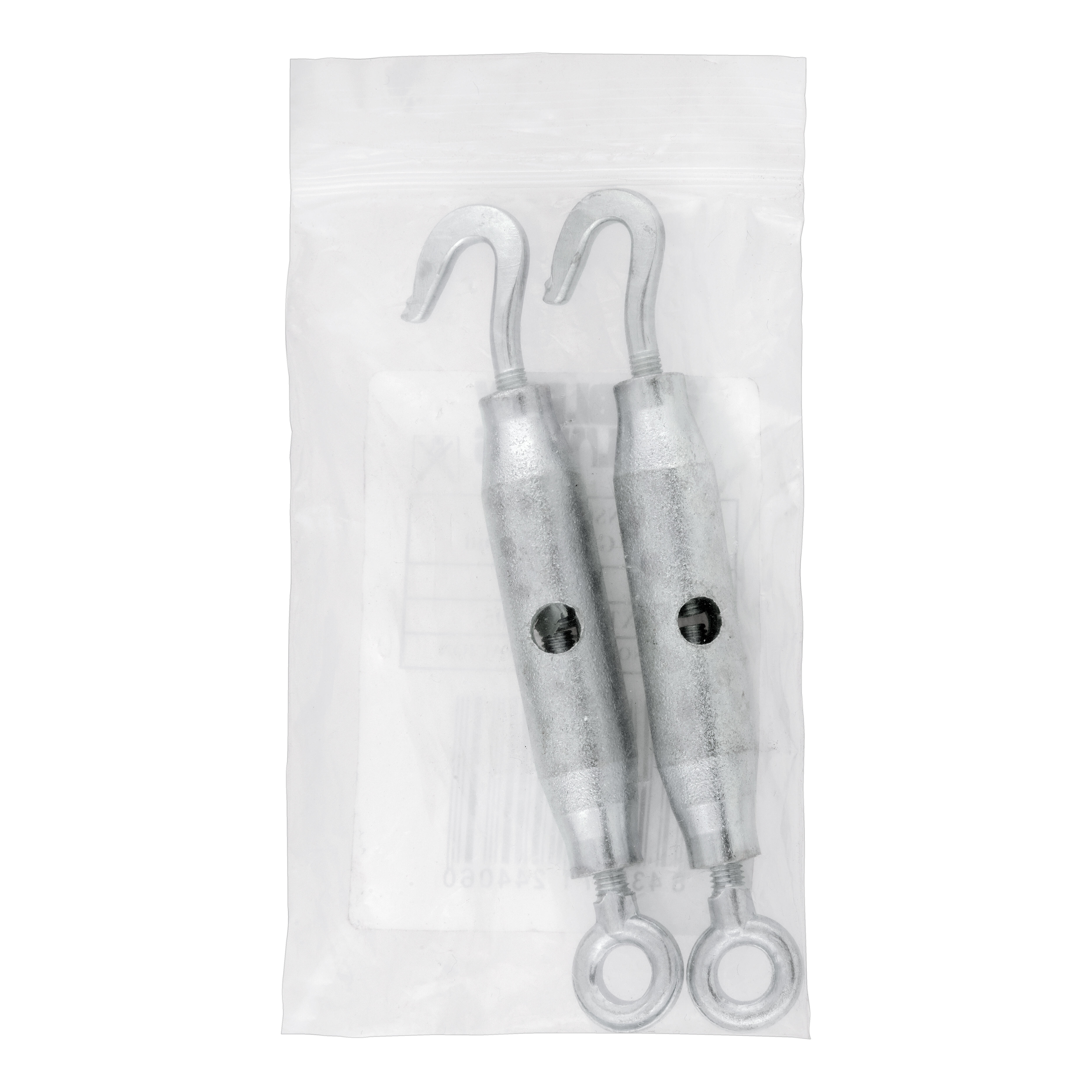 GANCHO PARA TENSAR EN TECHO O PARED METAL CANCAMO GANCHO 5MM 2UDS - 2