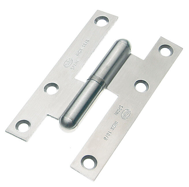 BISAGRA PERNIO PALA RECTA 95X54MM INOXIDABLES - 2