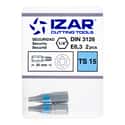 PUNTAS PARA ATORNILLADOR TORX  PTS15 CORTA L25 IZAR 2 UDS - 3