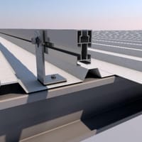 SOPORTE COPLANAR 3 MÓDULOS 03V3 SUNFER - 3