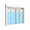VENTANA ALUMINIO CORREDERA CON PERSIANA BLANCA 150X135CM - 3