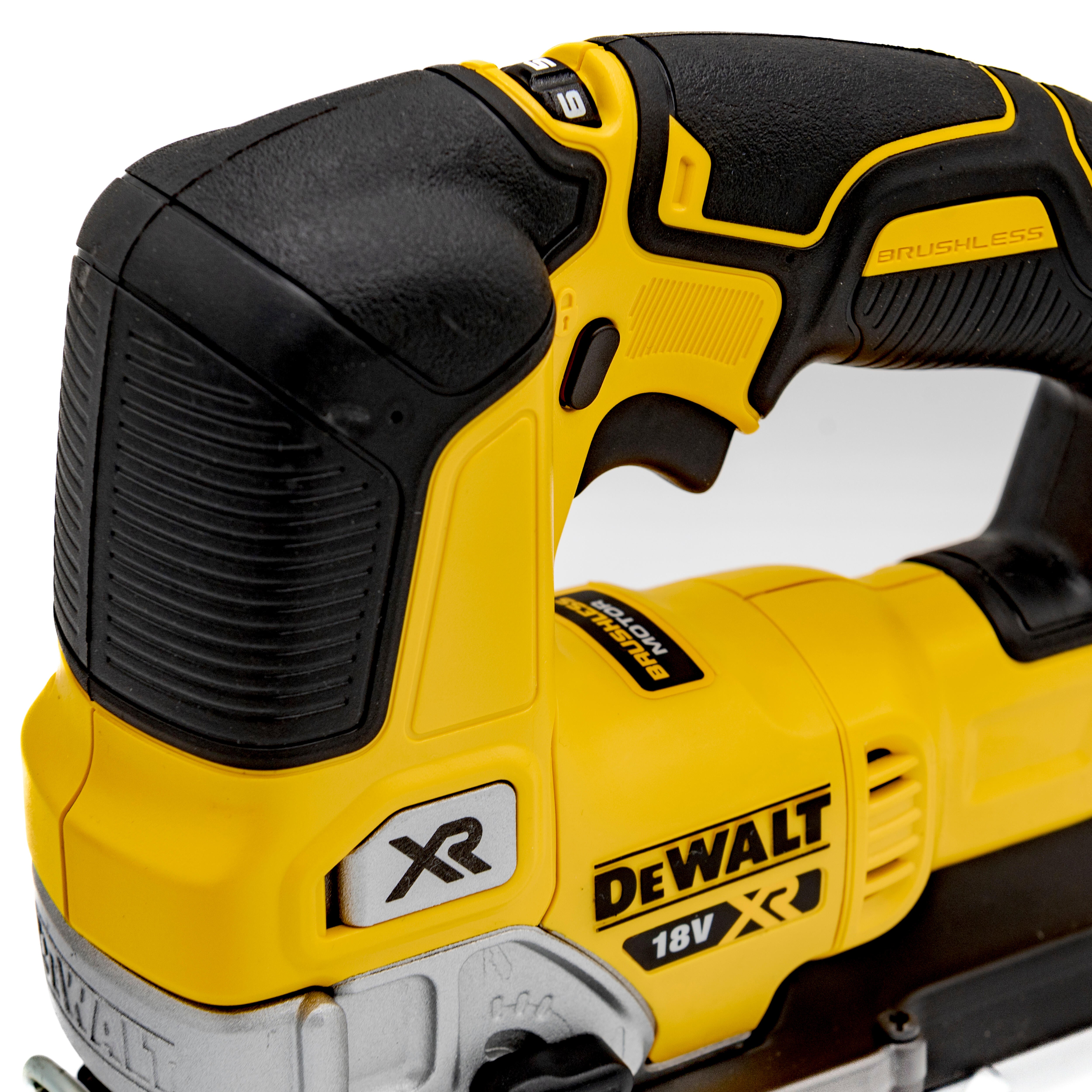 SIERRA CALAR BATERÍA BRUSHLESS 18V DEWALT DCS334N - 10