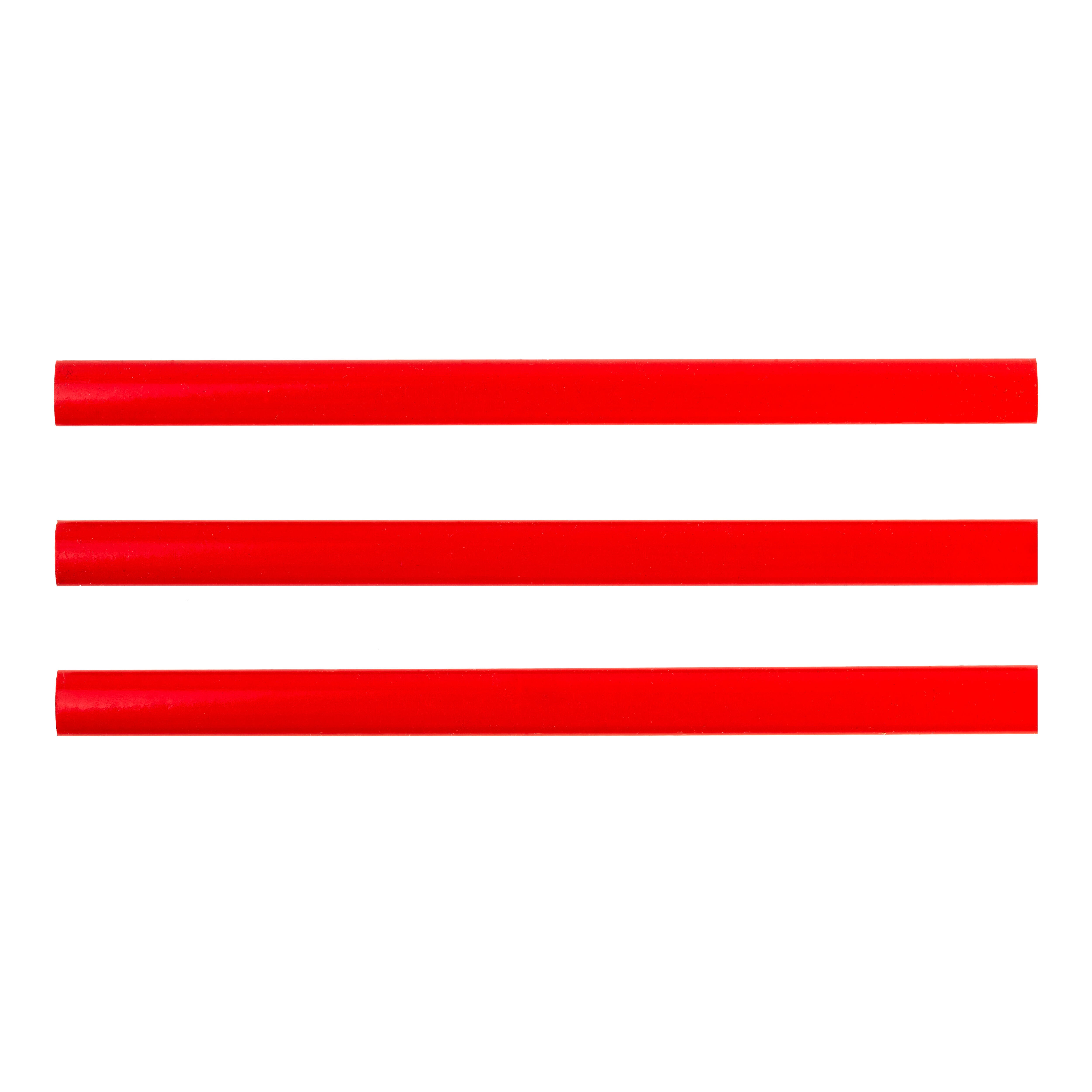 3 LAPICES CARPINTERO ROJOS - 3