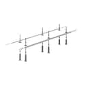 PATA ACERO TRAPECIO INVERTIDO 87.2X58X8CM NEGRO - 1