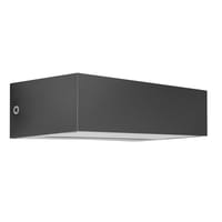 APLIQUE DE PARED LED EXTERIOR DE SUPERFICIE 7.2W NEGRO IP44 ARA - 2