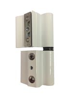 BISAGRA PARA VENTANA ALUMINIO PERFIL CONVENCIONAL BLANCA. 2 UDS - 3