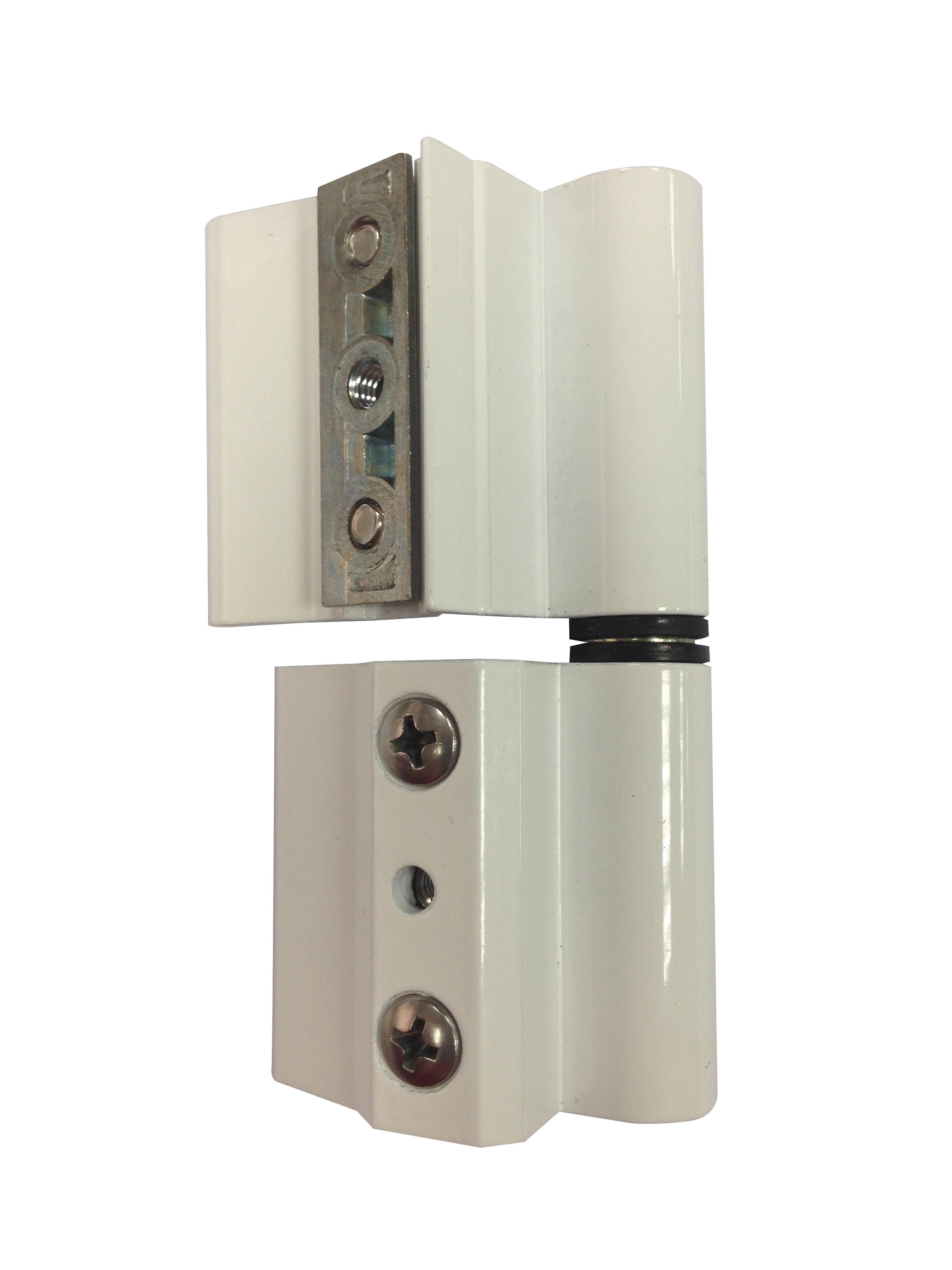 BISAGRA PARA VENTANA ALUMINIO PERFIL CONVENCIONAL BLANCA. 2 UDS - 3