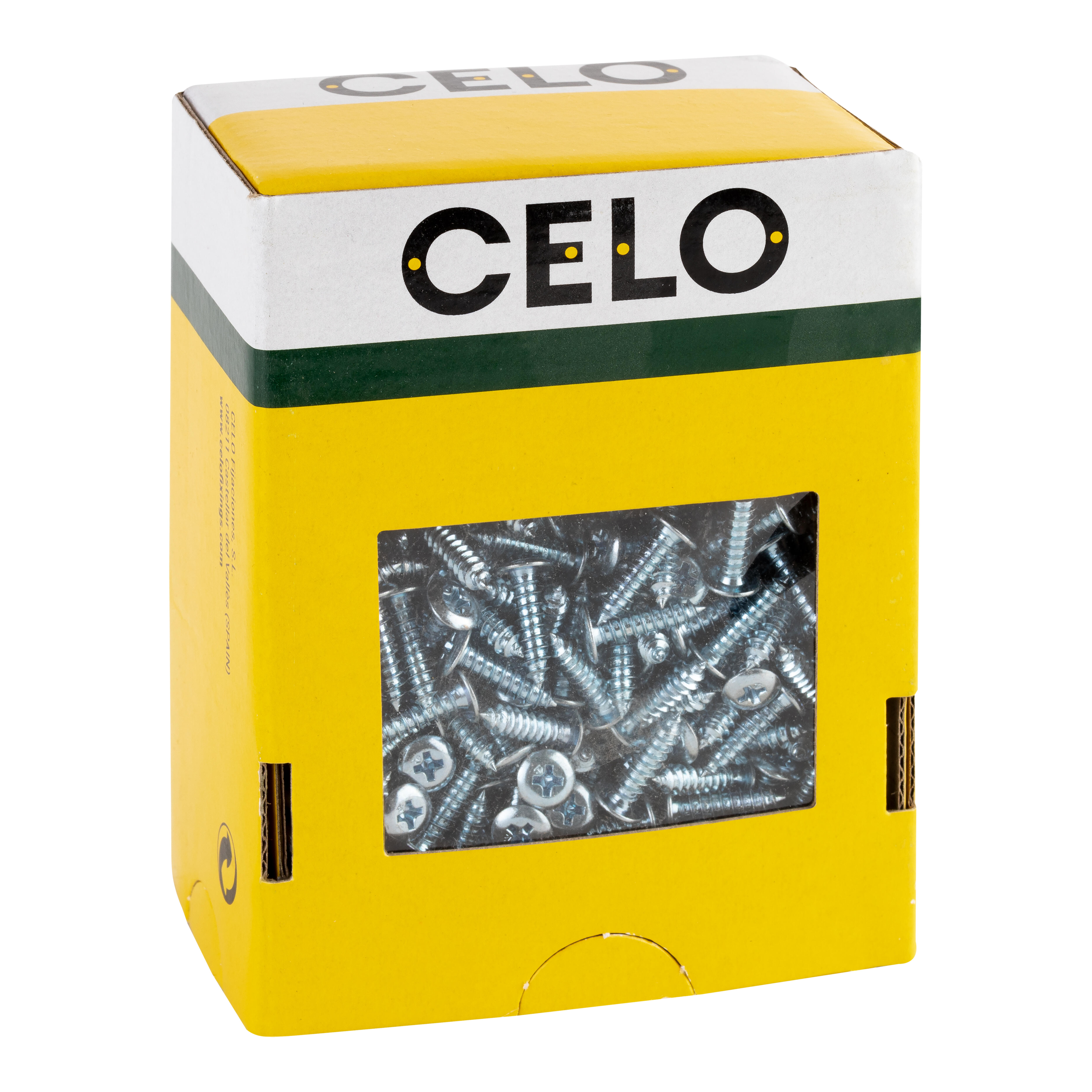 TORNILLOS PARA METAL CABEZA REMACHE CINCADOS 4,2X16MM. 500UDS - 3