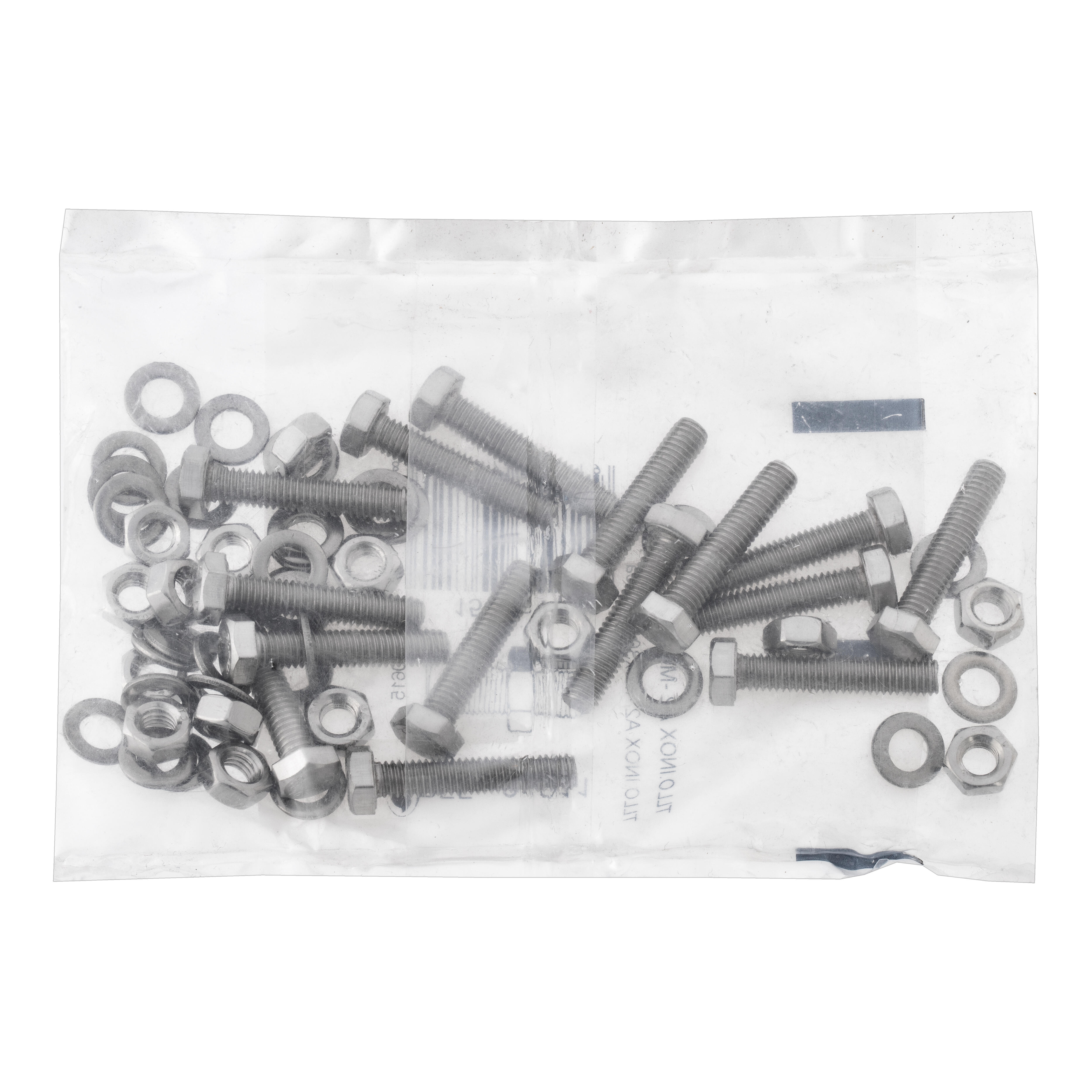 TORNILLOS MÉTRICA PARA METAL ACERO INOXIDABLE 6X30MM. 15UDS - 6