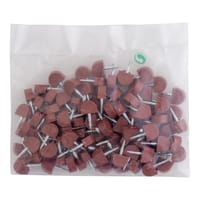 PORTAESTANTE SEMICIRCULAR DE ATORNILLAR 13 MM MARRON . 100 UDS - 2