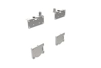 RUEDAS PUERTA DE ARMARO CORREDERA 2 UNIDADES - 2