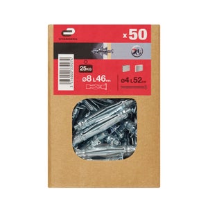 Kit Ancrage De Sécurité De Meuble - 8 Paquets Anti-Basculement Pour Protection Des Bébés Et Animaux - Fixation Murale E Pour Armoire Dressoir | Leroy Merlin