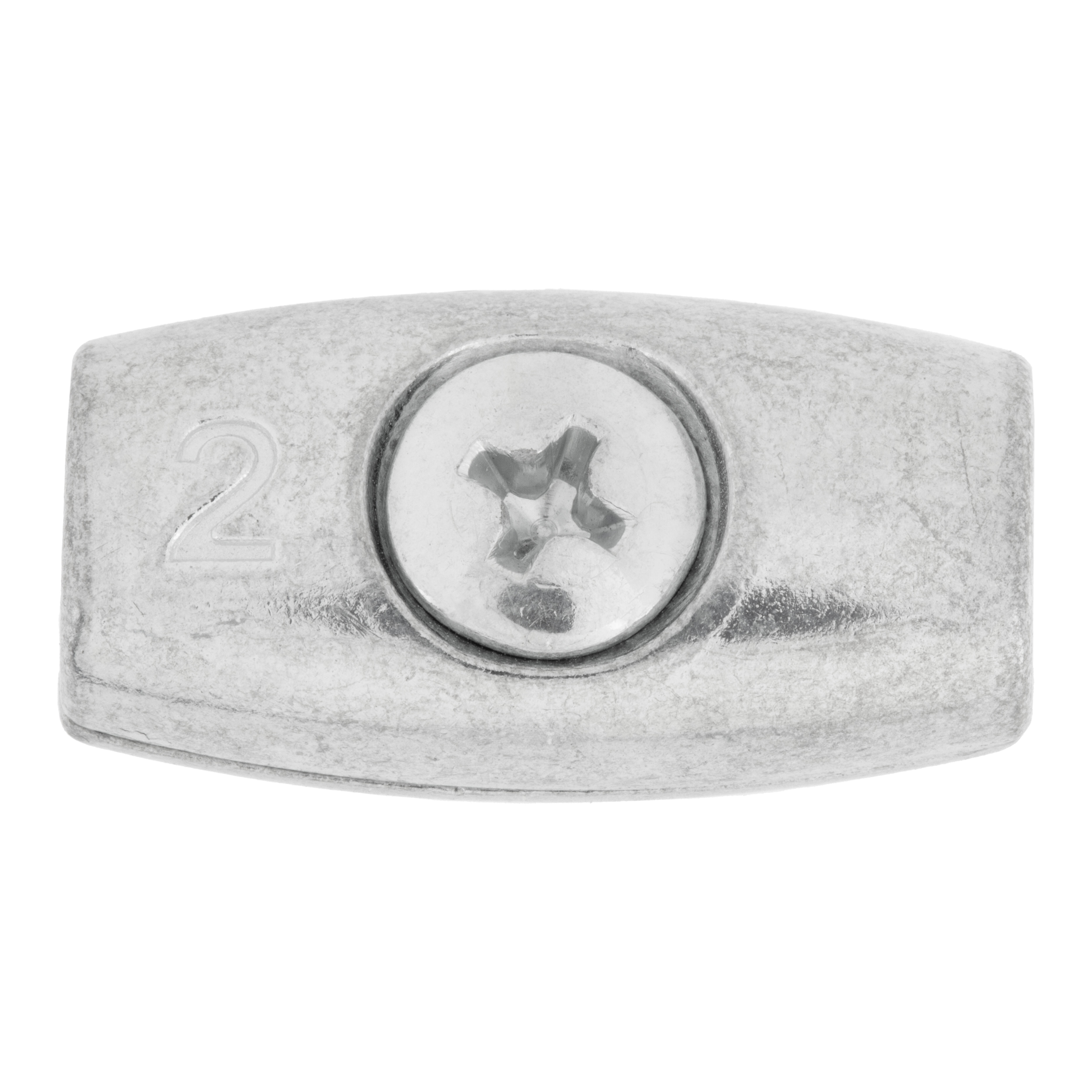 SUJETACABLE SUPER SIMPLE GALVANIZADO 2 MM. 4 UDS - 2