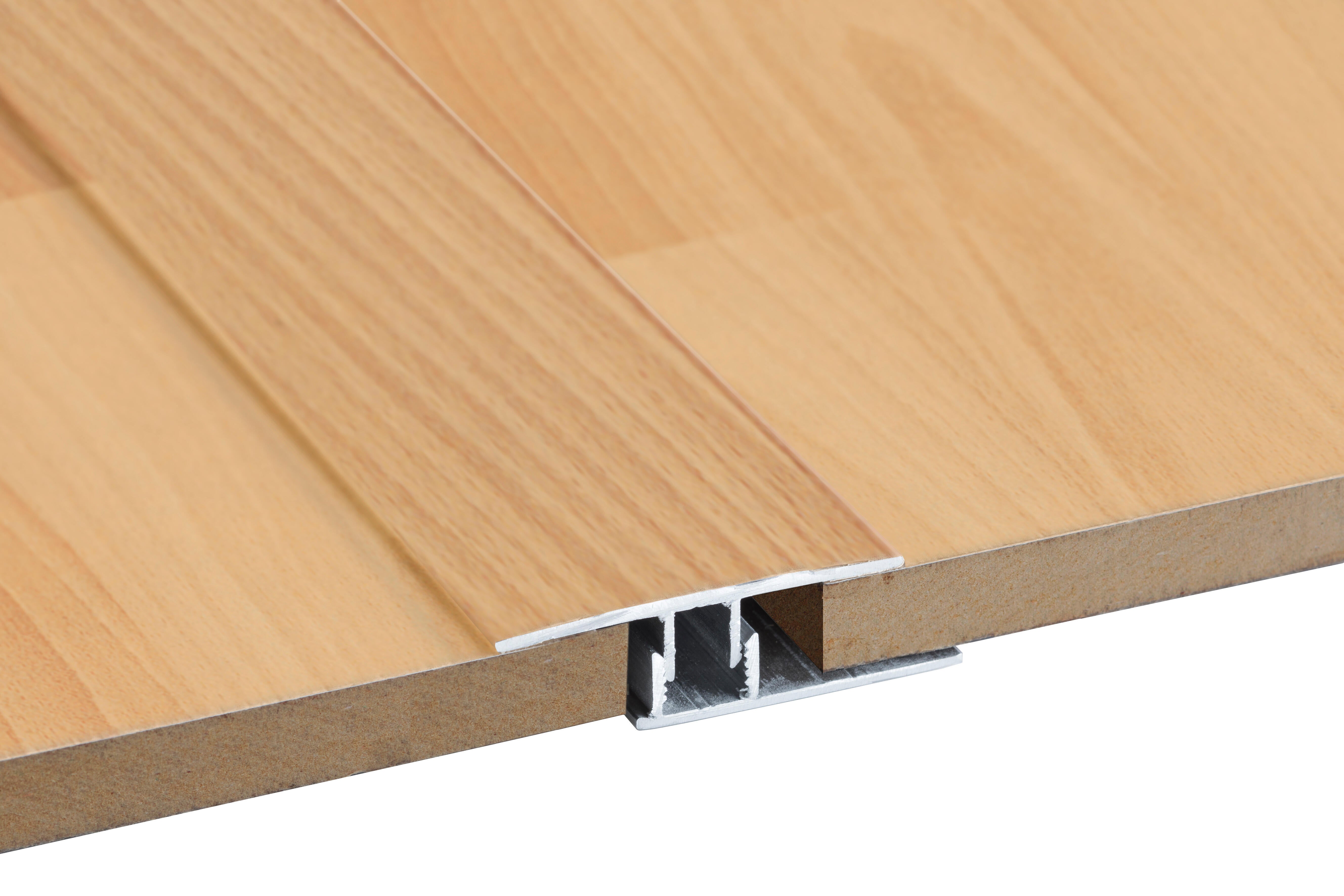 PERFIL TRANSICIÓN DE ALUMINIO HAYA 240CM - 2