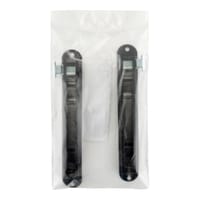 CIERRE PARA VENTANA CORREDERA CON TORNILLO NEGRO. 2 UDS.  - 3