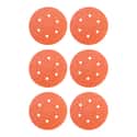 6 DISCOS DE LIJA 150MM 6 AGUJEROS GRANO 40 - 2